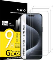 NEW'C 3 Stück, Panzer Schutz Glas für iPhone 15 Pro Max /15 Plus Wuppertal - Barmen Vorschau