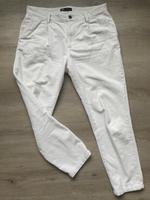 Zara Chino Cord Hose beige weiß Creme XL 44 Nordrhein-Westfalen - Lindlar Vorschau