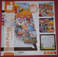 Multi Puzzle "Jahrmarkt" von Janod 36 Teile Frankfurt am Main - Bockenheim Vorschau