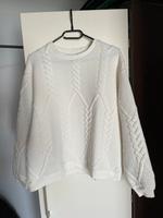 Zara Pullover M weiß creme Bayern - Bayreuth Vorschau