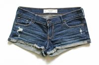 A&F Jeans Hotpants low destroyed Shorts blau Gr.4 W27 Hamburg Barmbek - Hamburg Barmbek-Süd  Vorschau