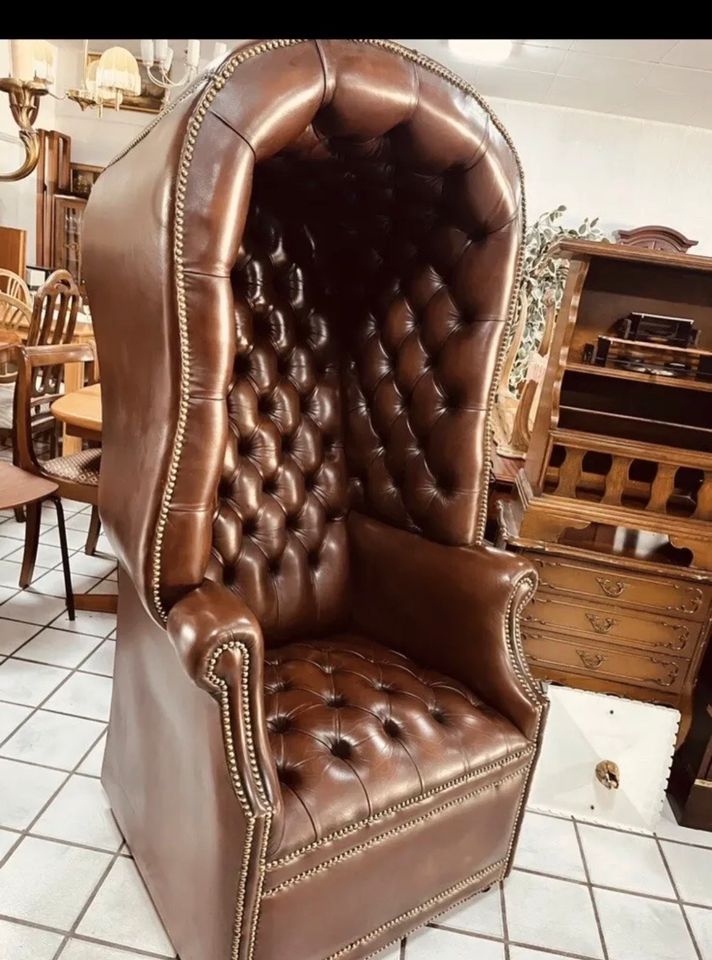 Luxus 2 X Spätviktorianische Chesterfield Portersessel Sessel eng in Rodenberg