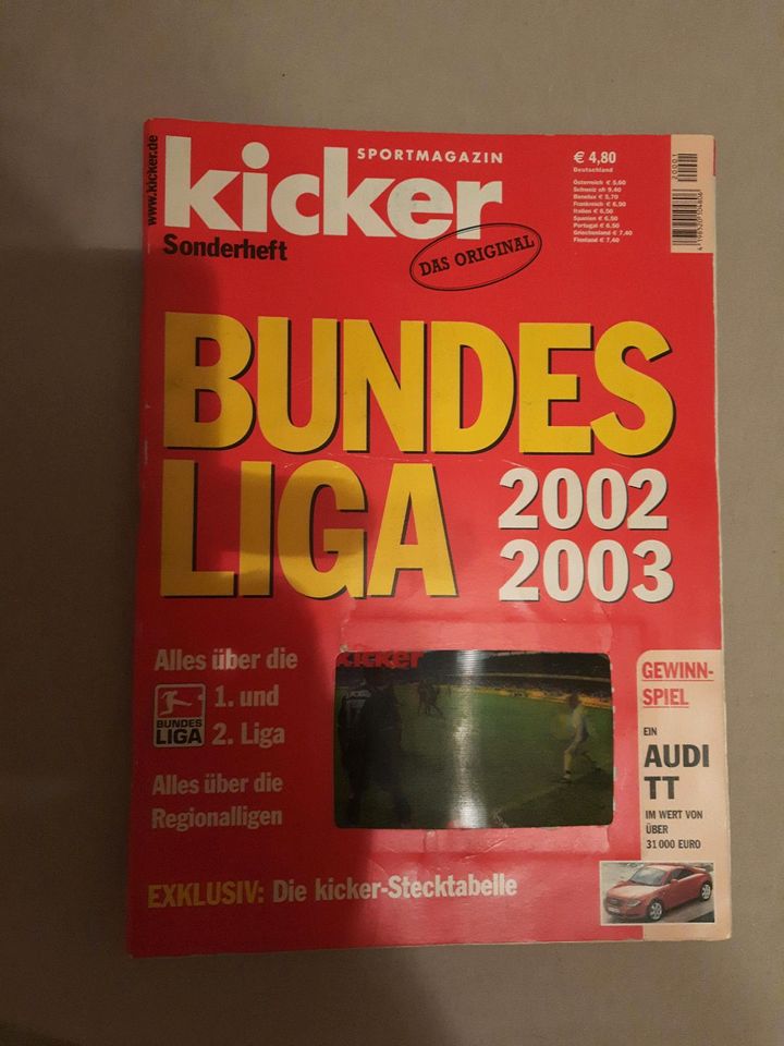 Kicker Sonderheft 2002/2003 in Stromberg