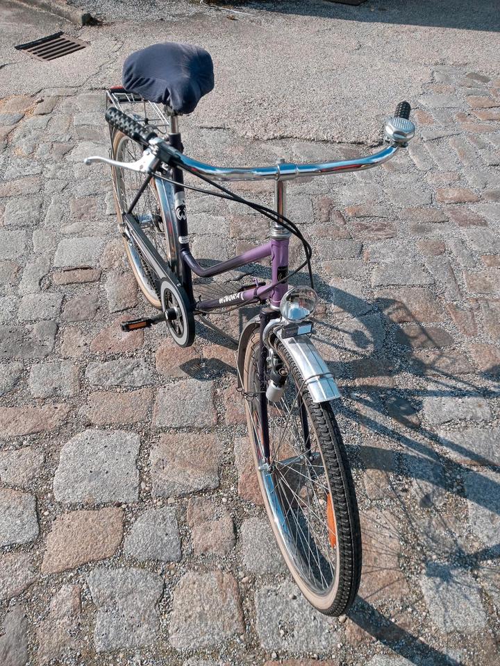 26" Damenrad Fahrrad Damen mit 3 Gang und Licht & Gepäckträger in Dresden