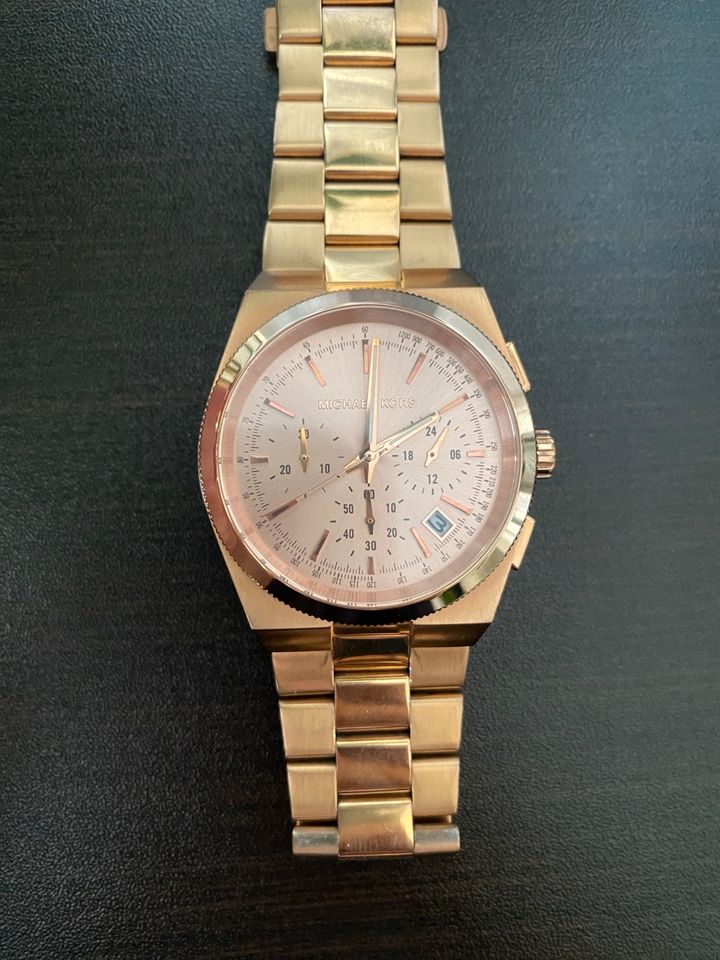 Michael Kors Damen Uhr Rosé Gold MK5927 Chronograph in Augsburg