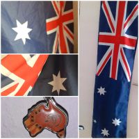 Australia Souvenirs : Schlüssel Anhänger  2 Große Flagge Niedersachsen - Bienenbüttel Vorschau