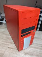 PC Computer Gehäuse Miditower ATX Rot + DVD Brenner +Kartenleser Bayern - Randersacker Vorschau