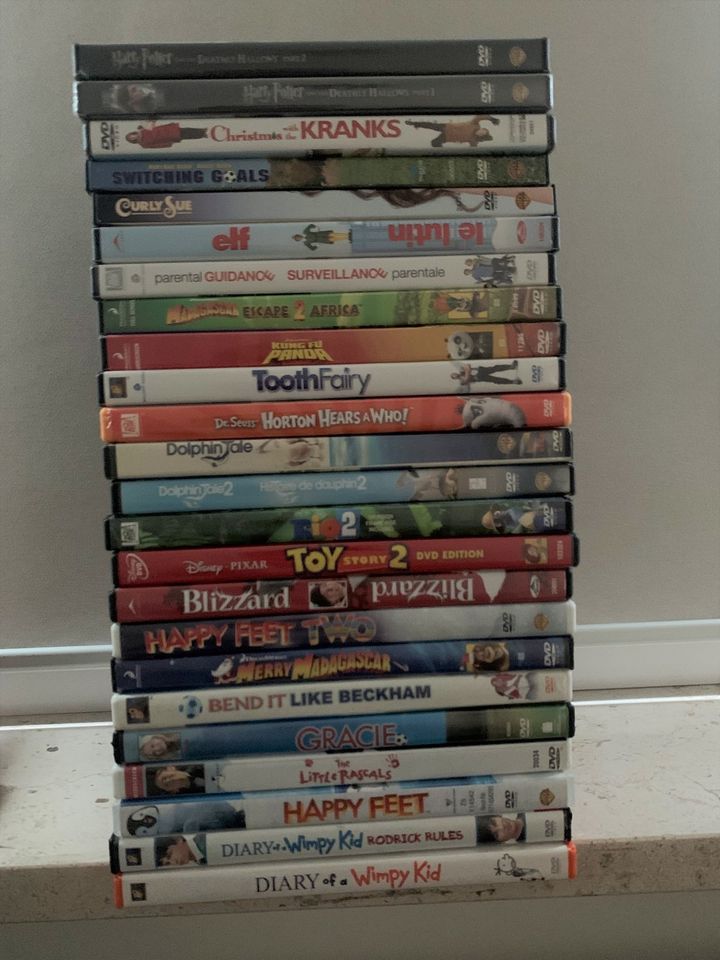 DVD Sammlung für die Familie in Immenstaad