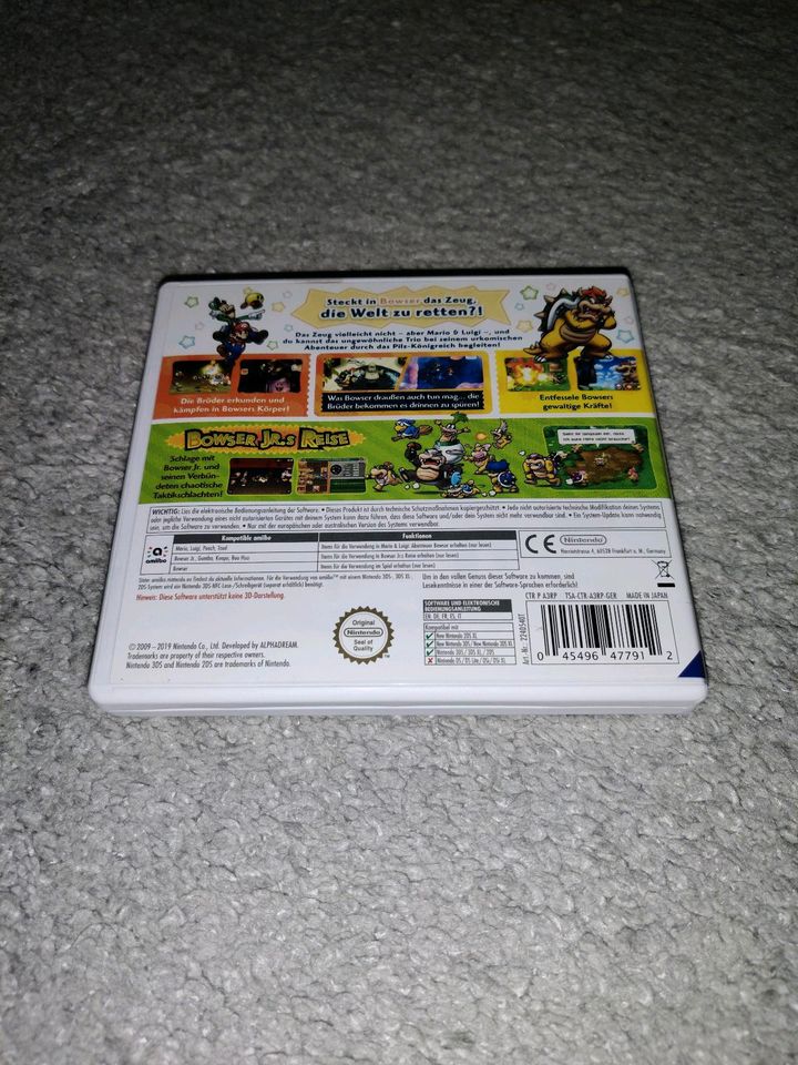 Nintendo 3DS Spiel - Mario & Luigi Abenteuer Bowser + Jr.s Reise in Bonn