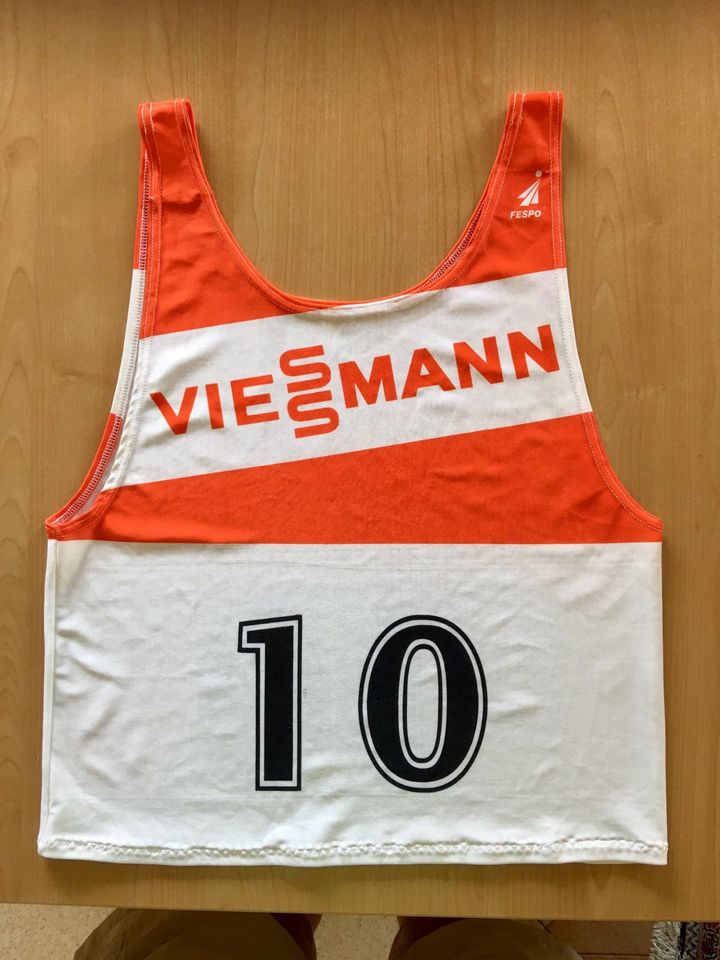 Original Biathlon Trikot aus 1995- 2000 er Jahren - Viessmann in Haibach Unterfr.