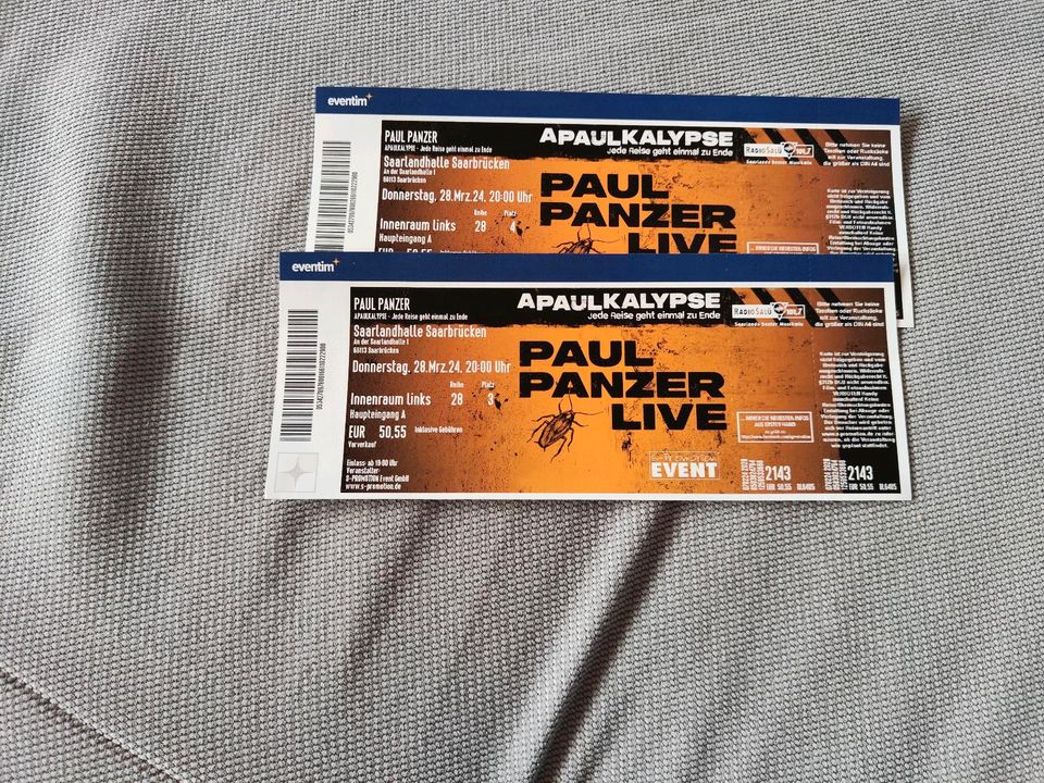 Paul Panzer Tickets in Neunkirchen