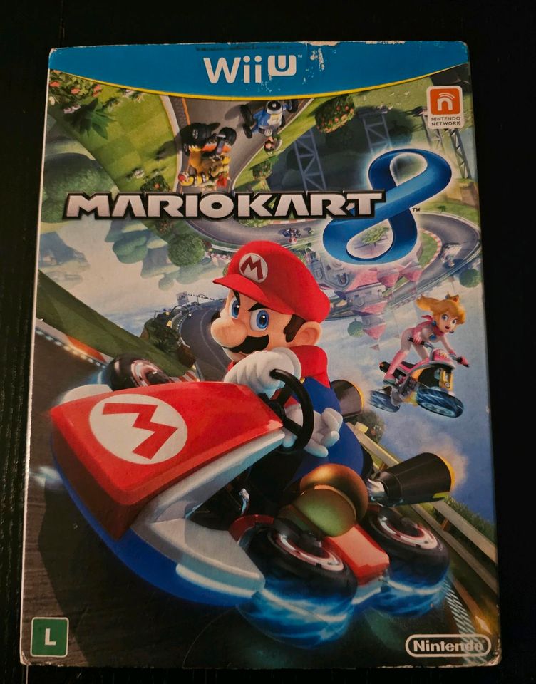 Mario Kart 8 WII U. (Brasilien Slip Cover Variante)(Ntsc) in Sankt Augustin