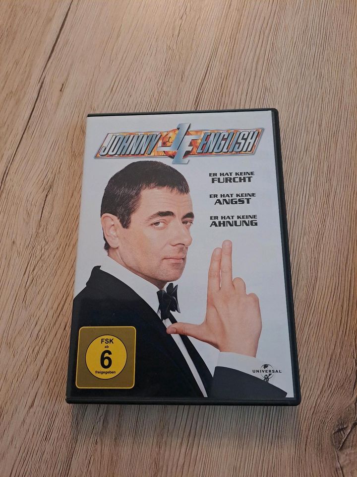 DVD Johnny English Rowan Atkinson Mr. Bean Komödie Film Lachen in Großbeeren