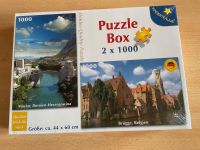 Puzzle-Box mit 2 Puzzles, je 1000 Teile, unbenutzt Niedersachsen - Dahlum Vorschau