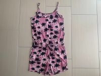 Einteiler 164 Kind Jumpsuit schwarz rosa weiß Palme Sommer Strand Berlin - Reinickendorf Vorschau