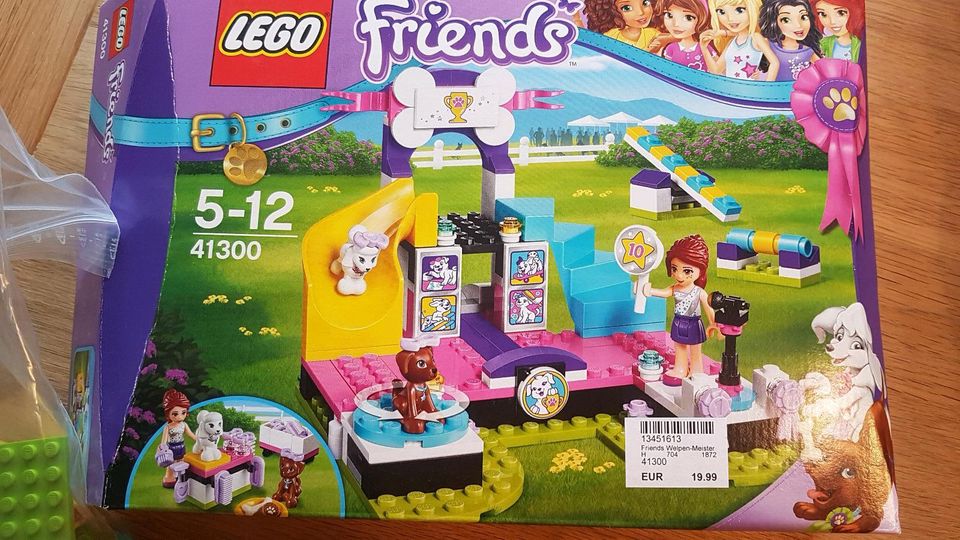 Lego Friends Set 41300, Welpen Meisterschaft in OVP in Ahlefeld-Bistensee