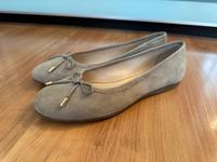 COX Ballerina Slipper Loafer beige creme braun 39 Bayern - Schwebheim Vorschau