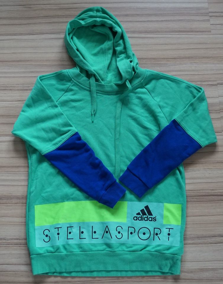 Hoodie Kapuzenpulli Grün Adidas Stellasports Gr. S 34/36 in Hausen Oberfr.