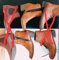 3xSchuhe für 30 Euro Stiefel Stiefelette Lasocki echt Leder Lauf Sachsen-Anhalt - Haldensleben Vorschau