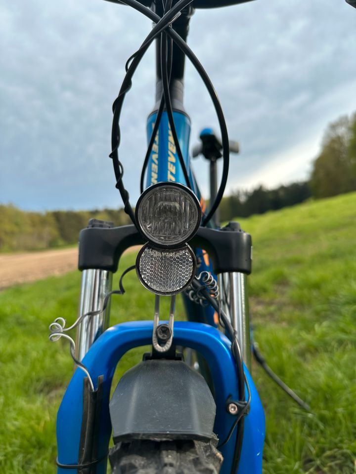 Stevens Fahrrad Furious 18" Rahmen 27,5" Laufräder blau in Rosengarten