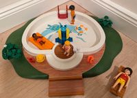 Playmobil 9422 Swimmingpool mit Pump Dusche Sachsen - Wiedemar Vorschau