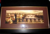 2 Aquarelle - Prag signiert - Bilder - mit Glas Rahmen Thüringen - Barchfeld Vorschau