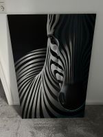 Leinwand Bild Zebra 120 x 80 cm Acryl Öl Gemälde Tier Safari Bremen - Oberneuland Vorschau