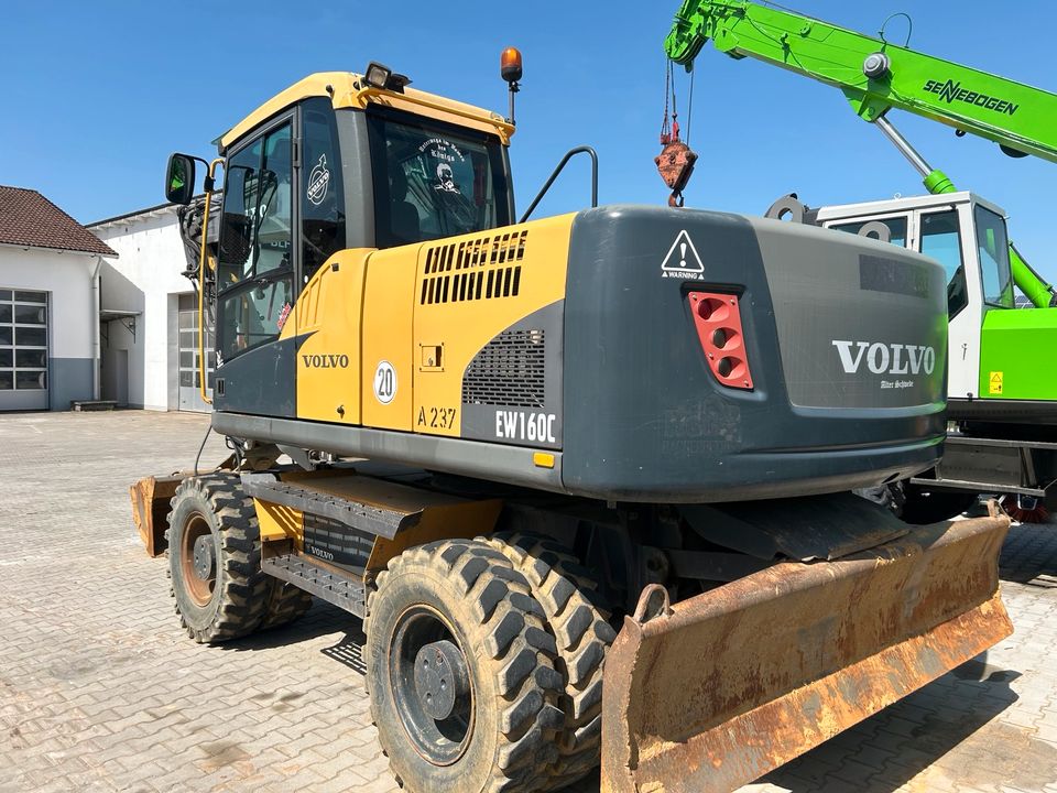 Volvo Mobilbagger EW160C - Bagger Radbagger - inkl Mwst. in Walderbach