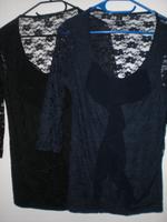 Damen Oberteile Rücken Spitze blau und schwarz Gr. L/XL 40/ 42 Nordrhein-Westfalen - Lippetal Vorschau
