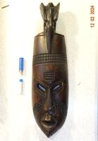 Holzmaske Afrika 2005 Handarbeit, "Stargate"-Style, Wanddeko Nordrhein-Westfalen - Kleve Vorschau