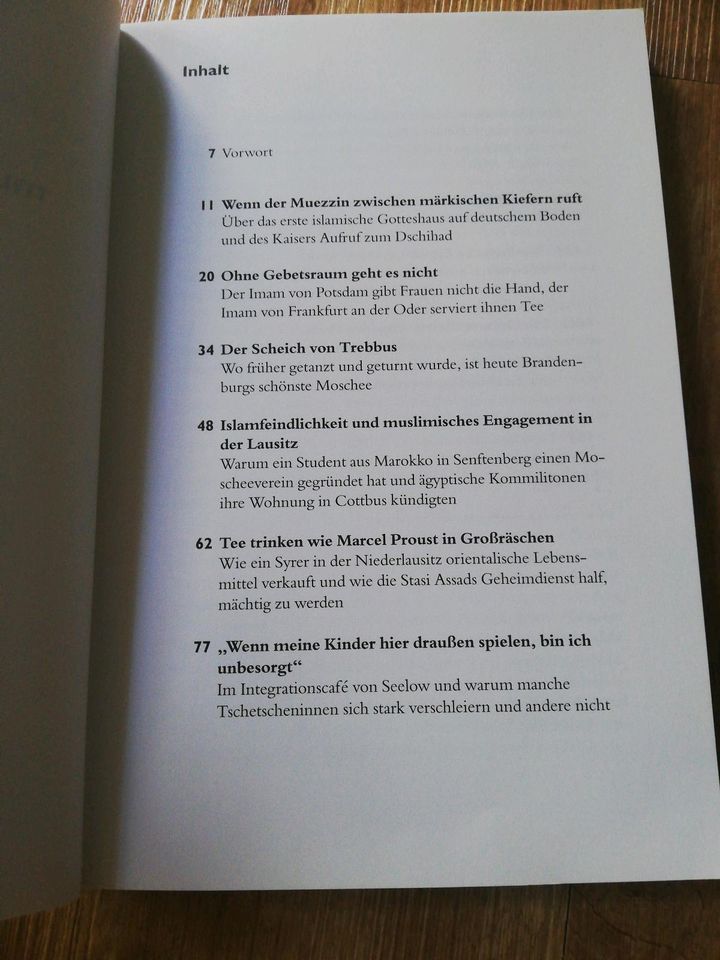 Buch Karen Krüger Eine Reise durch das muslimische Brandenburg in Potsdam