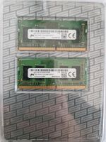 2x4 GB SODIMM Notebook Ram DDR4 Dual Channel Frankfurt am Main - Innenstadt Vorschau