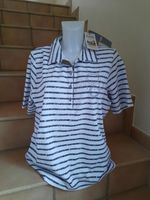 Rabe, Polo-Shirt, taupe-weiss, kurzärmelig, Gr.46, NEU m. Etikett Nordrhein-Westfalen - Mülheim (Ruhr) Vorschau