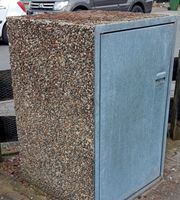 Müllentonnenbox Wolff bis 120l, 126x81x78, Waschbeton Hessen - Rodgau Vorschau