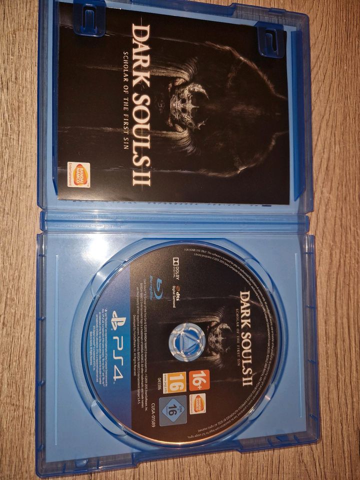 Playstation 4 Spiel Dark Souls 2 FSK16 in Müglitztal