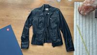 Only Lederjacke 36 schwarz Jacke Oberteil Top Shirt Lang Leder Bü Bayern - Mindelheim Vorschau