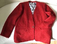 Tolle Jacke rot  sehr kuschelig, mit Wolle XL handmade Unikat Niedersachsen - Oldenburg Vorschau