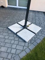 Granitplatten 50x50cm für Sonnenschirme Niedersachsen - Wolfsburg Vorschau
