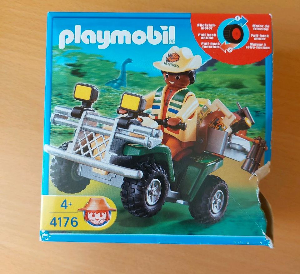 Playmobil 4176 Forscher mit Quad mit Rückzugsmotor in Seevetal