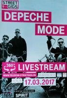 Depeche Mode Plakat 2017 Streetgigs Konzert in Berlin Niedersachsen - Oldenburg Vorschau