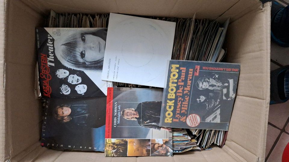 Schallplatten, Singles 7er, ca. 900 -1.000 Stück in Greven