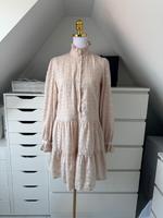 H&M weites Tunika Kleid langarm Struktur Größe 34 beige Nordrhein-Westfalen - Altena Vorschau