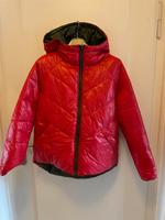 Super Winterjacke von edc zum Wenden in rot und khaki Grôße XS München - Bogenhausen Vorschau