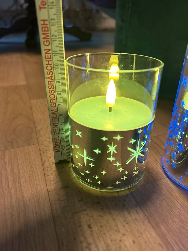 Flammenlose Kerzen - Elambia 3 er set in Schipkau