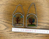 2 Stück Wandschmuck Böume Winter und Frühling 5 cm Breite Bayern - Kahl am Main Vorschau