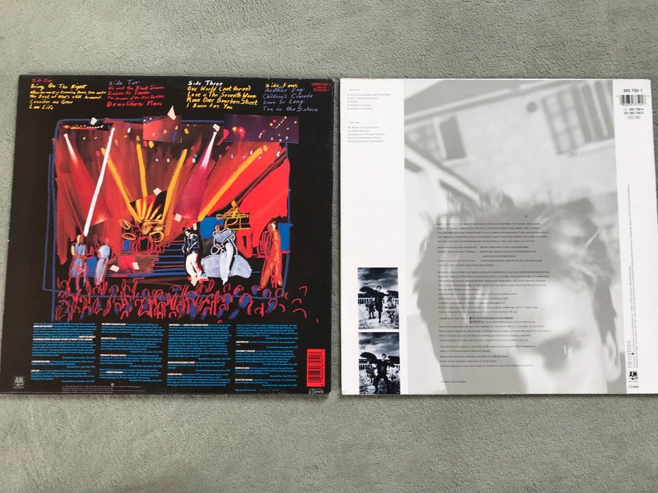 Sting 80er vinyl 2 LP's in Weingarten