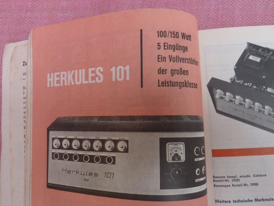 Radio Rim Katalog 1967 in Viechtach