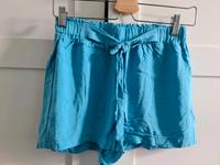 Shorts Schleife türkis kurze Hose Stoff Viscose Gr. 36 Schleswig-Holstein - Ammersbek Vorschau