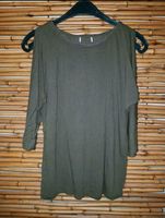 Damen Langarm Shirt Olive mit Schlitzärmel NEU  Gr. XS 34 Baden-Württemberg - Emmendingen Vorschau