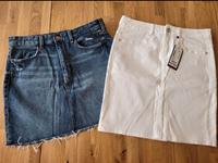 2x Jeansrock - H&M- blau - Gr 40 - weiß  Tom Tailor NEU Bayern - Maisach Vorschau